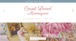 Desktop Screenshot of corsetlacedmannequins.co.uk